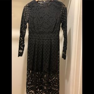 Black Laced Dress